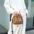 thumbnail image 2 of Trendy Large Capacity PU Crossbody Bag, Lightweight Drawstring Bucket Design for Women, Fashion Commute & Work, Multiple Colors Available, 2 of 8