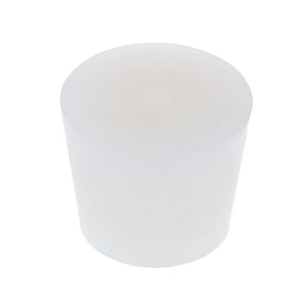 

Lab Full Silicone Stoppers Stopper Stoppers Cone Test Tube Stoppers White 3.5-4.5cm Hole