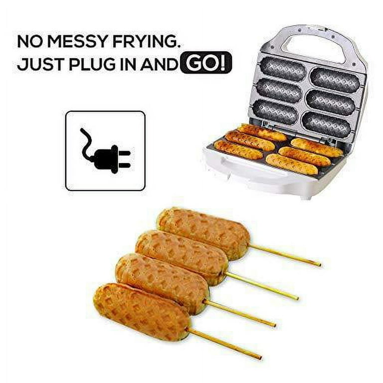 Waffle corn top dog maker