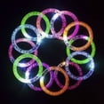 thumbnail image 6 of 6 Pack Glow In The Dark LED Bracelets Party Supplies for Kids/Adult, Flashing Light Up Bracelet Glow Sticks Party Pack Treasure Box Toys for Classroom Prize, Birthday, Pinata Goodie Bags Fillers, 6 of 7