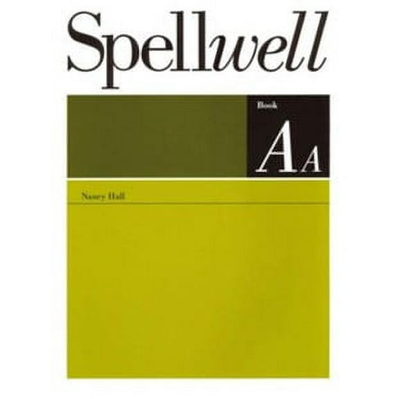 Spellwell Aa---Grade 2 (Homeschool Edition)