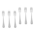 thumbnail image 4 of 6-Pack Reusable Small Metal Forks for Salad, Fruit, Cake, and Snacks - Household Dessert Forks, 4 of 9