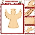 thumbnail image 4 of Meggemo Wooden Fruit Tray Christmas Decorative ServInchg Platter Durable Natural Wood Holiday Home Use for Snacks Fruits GatherInchgs, 4 of 6