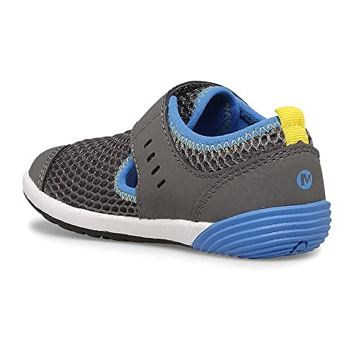 Merrell Bare Steps H2O Chroma Water Shoe, Grey/Black, 6.5 US Unisex Little  Kid