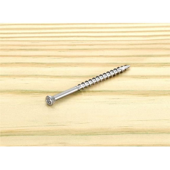 Starborn Deckfast No. 8 x 3 in. L Star Trim Head Stainless Steel 75 pk Deck Screws