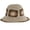 A Khaki, variant on Women's Wide Brim Foldable Summer Beach Sun Straw Hats Fairycore Aesthetic Floral Cap Cottagecore Accessories