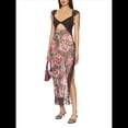thumbnail image 1 of Vestidos Largos de Verano Y2K con Encaje, Retazos, , Estampado Floral, Escote Corazón, Espalda Descubierta y Abertura para Mujer Gris M, 1 of 7