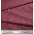 thumbnail image 3 of Soimoi Red Modal Satin Fabric Dots Dots Print Sewing Fabric Yard 42 Inch Wide, 3 of 3