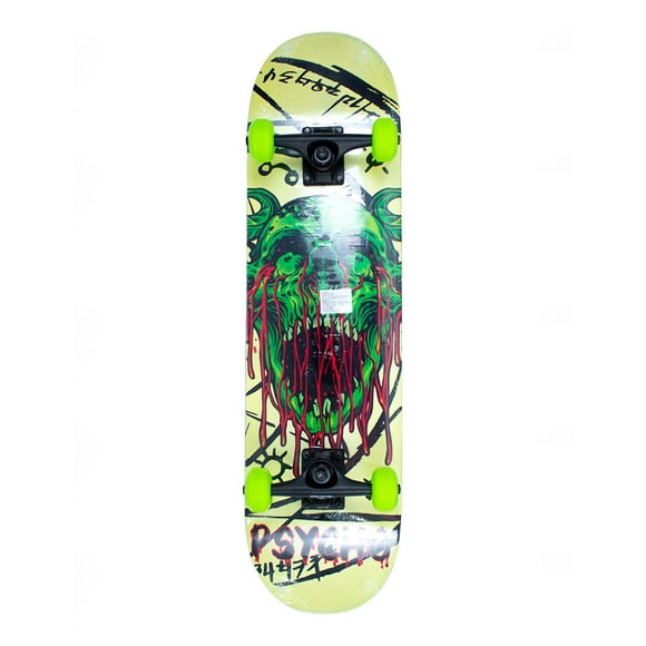 Patineta semiprofesional marca Psycho diseño Omar Psycho Omar