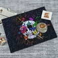 thumbnail image 6 of Flower Sugar Skull Drying Mat 18” X 24” – Absorbent Microfiber Kitchen Counter Mat For Dishes, Utensils & Produce | Non-Slip, Quick-Dry, Machine Washable, 6 of 7