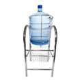 thumbnail image 3 of Soporte Porta Garrafón Para Agua De Acero Cromado Con Canastilla, 3 of 6