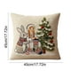 thumbnail image 3 of Christmas Pillow Covers 17.7x17.7 Inches Decorative Pillow Cases With Soft Fabric Hidden Zipper For Home Decor, 3 of 6