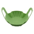 thumbnail image 3 of Instant Pot Steamer Basket Official Silicone Accessory, Compatible with 6-quart and 8-quart Cookers in Green, 3 of 12