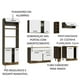 thumbnail image 4 of Cocina Integral Completa Modular Madesa Agata 290cm MB 01, 4 of 5
