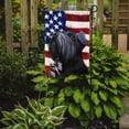 thumbnail image 2 of Carolines Treasures CK6725GF Standard Schnauzer Black American Garden Flag - 11 x 0.01 x 15 in., 2 of 3