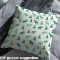 thumbnail image 2 of Castle Fairy Wildlife Deer Fabric by the Yard 10 Yards,Green White Room Decor Fabric by the Yard,Jungle Animal Fabric for Sewing,Ultra Soft Home Decor, 2 of 6