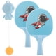 thumbnail image 1 of Entrenador de tenis de mesa colgante, juego portátil de paletas de ping pong para niños con raqueta y pelotas, juego de ping pong para padres e hijos en la puerta, 1 of 8