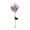 Purple/Lavender, variant on AYktou Artificial Flower Solar Lights Outdoor, Garden Lights Solar Flower Light Simulation Lavender Garden Stake Lights, Solar Powered Waterproof LED Lights Ambient Solar Lamp for Courtyard Lawn