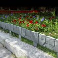 thumbnail image 4 of Borde de Patio para Jardín, Paneles de Valla de Imitación de Piedra, Valla de Jardín con Barrera para Exteriores, 4 of 8