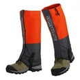 thumbnail image 3 of Chaussures de Randonnée de Neige de Legging de Démarrage de Pied de Couverture d'Escalade de Guêtres Extérieures Imperméables de Jambe Adulte Bleu, 3 of 9