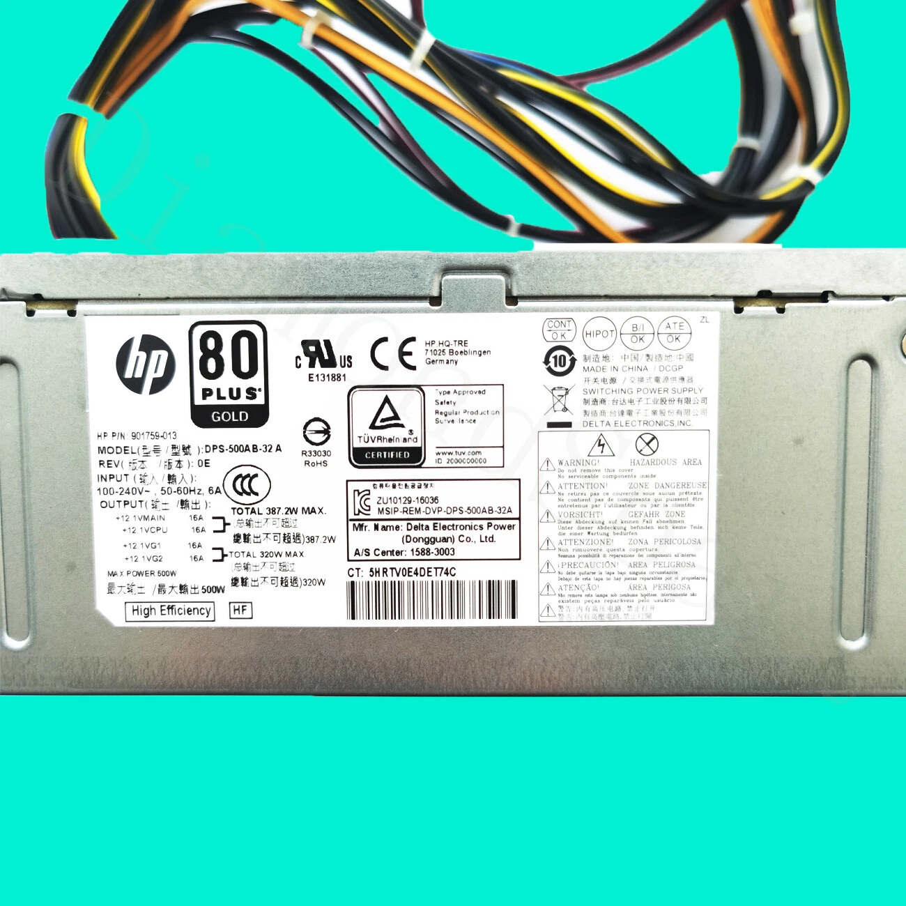 Aniceparthy 901759-013 Power Supply For HP PSU 500W Envy 795-0003UR Desktop US L05757-800