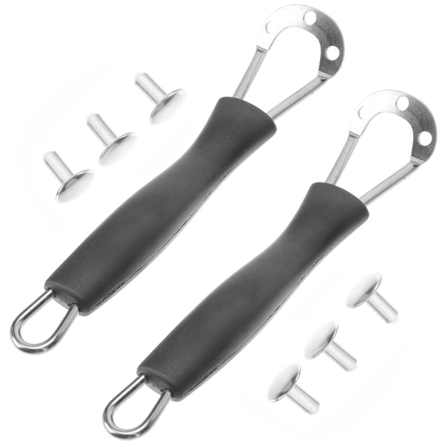 NUOLUX 1Jgo Mango De Negro Para Sartén Con Agarre Ergonómico Y Montaje Fácil En Cocina
