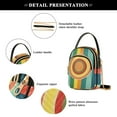 thumbnail image 4 of FORMRS Crossbody Bag for Women Shoulder Cell Phone Purse with Zipper, Colorful Stripes, 4 of 7