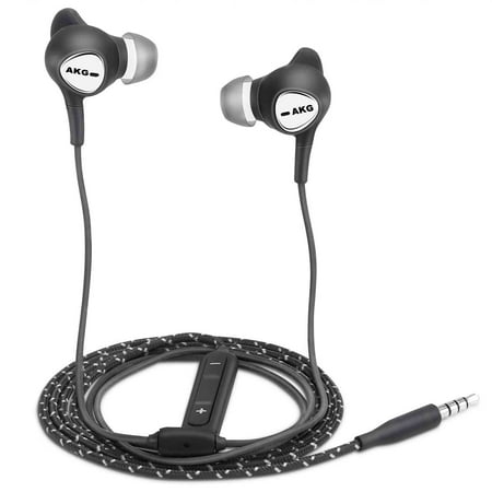 Wired 3.5MM Jack Durable Earphones Earbuds w Microphone and Volume Control, Deep Bass Clear Sound Noise Isolating in Ear Headphones, Compatible With BLU G71 Tuned By AKG