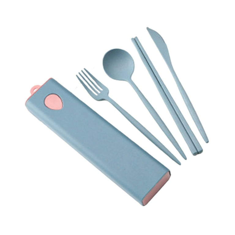 Cheers.US Portable Utensils Set with Case, Stainless Steel