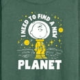 thumbnail image 3 of Peanuts - Another Planet - Women's Lightweight French Terry Long Sleeve Shirt, 3 of 6