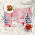 thumbnail image 6 of Winter Christmas Xmas Placemats Table Mats for Party Home Kitchen Dining Table Decorations, 12x18 Inches, 6 of 6