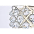 thumbnail image 6 of 1214 Madison Collection Pendant Lamp D:20in H:9in Lt:5 Polished Nickel Finish Royal Cut Crystal (Clear), 6 of 9