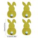 thumbnail image 3 of Uuiauoio 4 PCS Easter Bunny Cutlery Bags Flatware Holder Bunny Shape Silverware Felt Utensil Cutlery Pouch Bags for Knife Forks Spring Easter Table Decoration for Home Party Birthday Supplies, 3 of 6