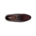 thumbnail image 4 of Stacy Adams Sandoval Cuban Heel Boot Croco print Burgundy 25666-601, 4 of 7