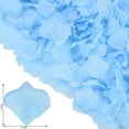 thumbnail image 6 of 1000pcs Light Blue Rose Silk Petals Artificial Flowers Petals for Romantic Night Party Wedding , Propose , Valentine's Day Flower Decoration, 6 of 6