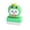 Green, variant on VMWMSSR Cartoon Name Stamp Self-Inking Fabric Stamper, Reusable Wash Resistant Clothing Name Marker, Portable Custom Diy Fabric Stamp For Uniform Backpack Shoes Socks(Blue-2.76")