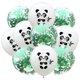 thumbnail image 2 of FELTECHELECTR Juego de 15 globos de látex de 12 pulgadas con estampado de panda para bodas, cumpleaños de bebés., 2 of 6