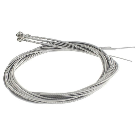 TISHITA 5Pcs Stainless Steel Nickel Plated String Strings for 5 String Bass Accessories