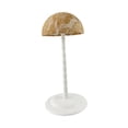 thumbnail image 1 of Soporte para la cabeza, soporte para exhibición de sombreros, soporte de mesa antideslizante con forma de cúpula de encaje, estante para almacenar gorras Marrón, 1 of 8