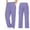 Nekdswn Purple, variant on Nekdswn Boys Cargo Sweatpants 4‑15 Years Kids Fleece Lined Wide Leg Loose Pants Casual Elastic Drawstring Adjustable Cuff Trousers