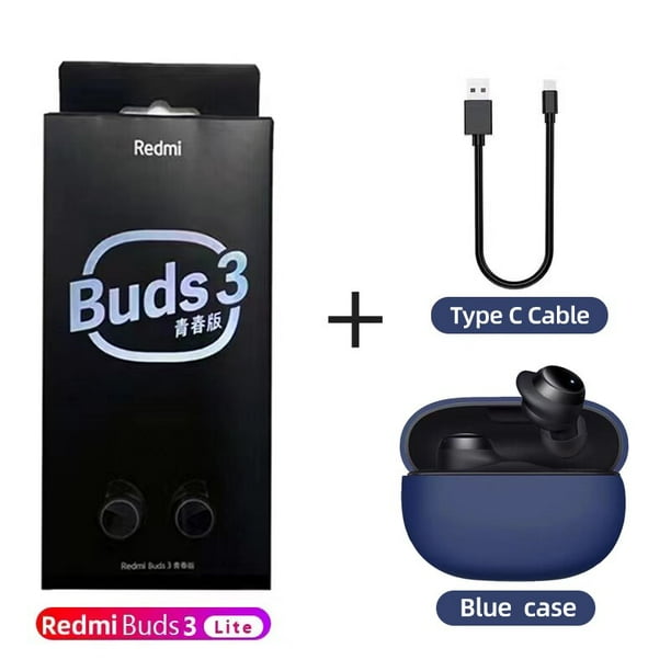 Original Xiaomi Redmi Buds 3 Lite TWS Bluetooth 5.2 Auricular Auriculares IP54 18 horas de duración de la batería Mi Ture Auriculares inalámbricos Dengxun unisex