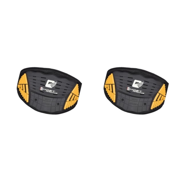Cinturón de riñón Apoyo Cintura Protector Gear Advancent Motocicleta Motocross Amarillo 2Conjunto