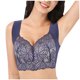 thumbnail image 1 of Sujetador de encaje de talla grande para mujer, sin anillo de acero, ropa interior push-up, sujetador para dormir estilo chaleco Fridja  nalpqowj6903, 1 of 6