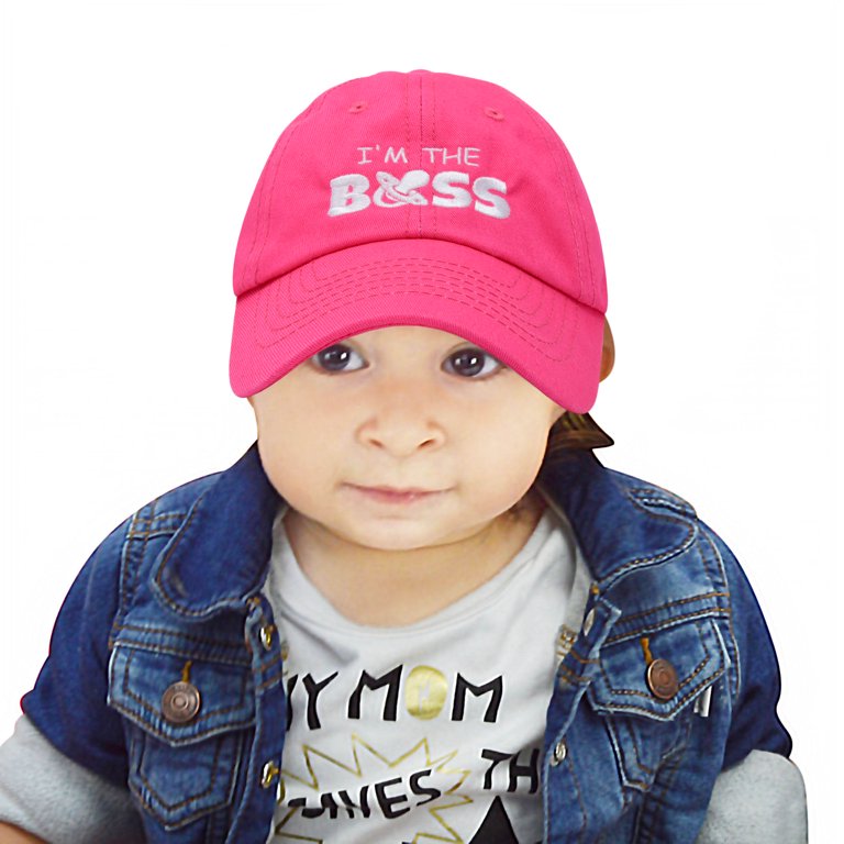 DALIX Toddler Hats for Girls Baseball Cap Kids Hat Infant Girl