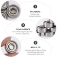 thumbnail image 3 of TOYMYTOY 10Pcs 5mm Ball Bearing Silver Groove Radial Single 3D Printer Micro Bearing, 3 of 6