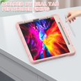 thumbnail image 6 of iPad Pro 12.9 inch 5th Generation 2021 Case,Dteck Shockproof Rubber Hybrid 3-Layer Protection Heavy Duty Case Kickstand Cover Pen Holder Design for iPad Pro 12.9" 5th Gen 2021,Pink, 6 of 6