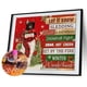 thumbnail image 2 of Cuadros Decorativos Kits de pintura de diamantes 5D DIY imagen de pared en Likrtyny inglés de muñeco de nieve de taladro redondo completo, 2 of 8