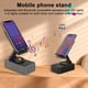 thumbnail image 2 of Soporte para teléfono celular con altavoz inalámbrico compatible con Bluetooth y base LED con sonido envolvente para iPhone, uso doméstico y exterior., 2 of 8