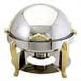 thumbnail image 2 of Update International (BEL-17) 8 qt Brass Accented Bel Air Chafer, 2 of 2