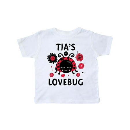 

Inktastic Valentine s Day Tia s Lovebug Gift Toddler Boy or Toddler Girl T-Shirt